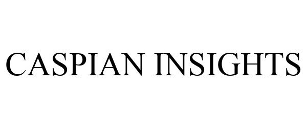 Trademark Logo CASPIAN INSIGHTS