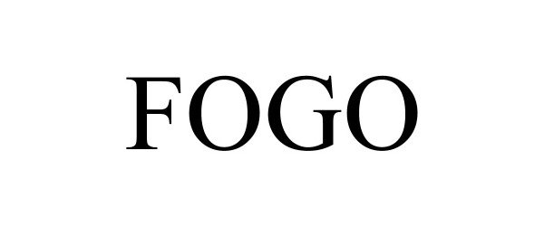 Trademark Logo FOGO