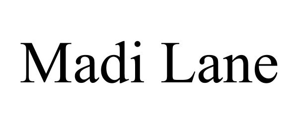 Trademark Logo MADI LANE