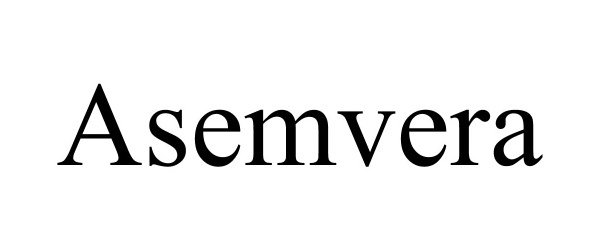 Trademark Logo ASEMVERA