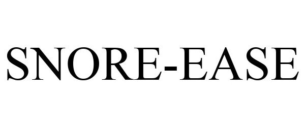 Trademark Logo SNORE-EASE