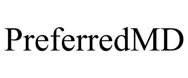 Trademark Logo PREFERREDMD
