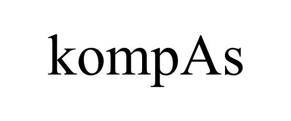Trademark Logo KOMPAS