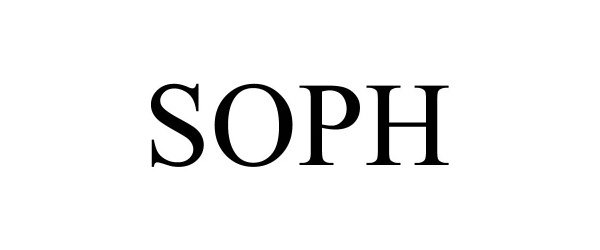 Trademark Logo SOPH