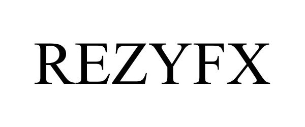 Trademark Logo REZYFX