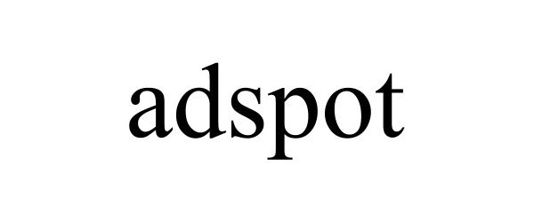 Trademark Logo ADSPOT