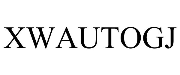 Trademark Logo XWAUTOGJ