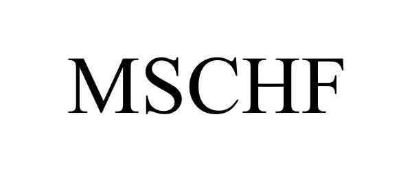 Trademark Logo MSCHF