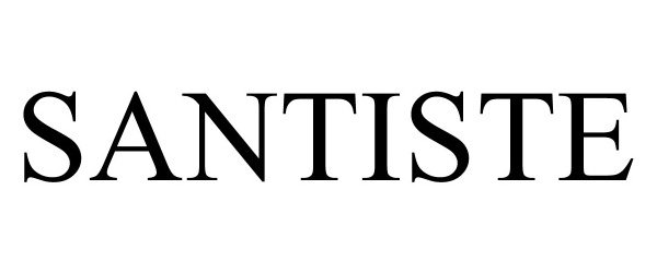 Trademark Logo SANTISTE