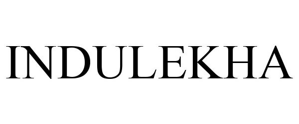 Trademark Logo INDULEKHA