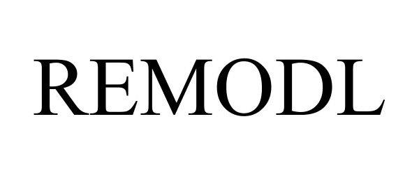 Trademark Logo REMODL