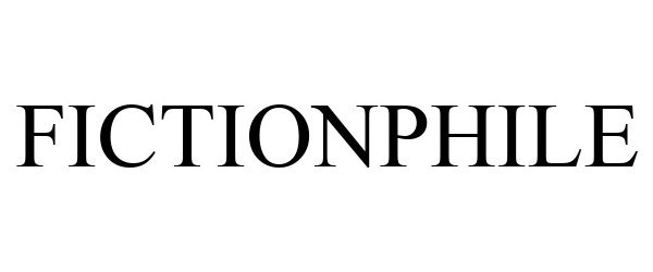 Trademark Logo FICTIONPHILE