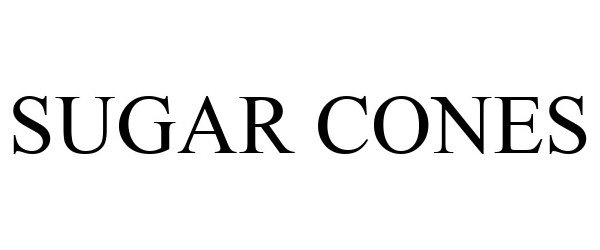 Trademark Logo SUGAR CONES
