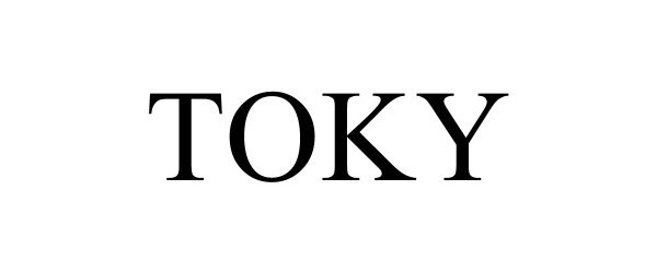 Trademark Logo TOKY