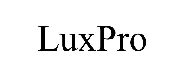 Trademark Logo LUXPRO