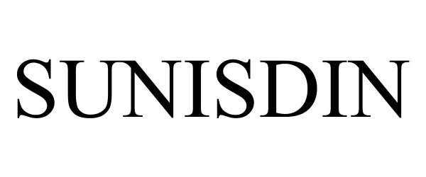 Trademark Logo SUNISDIN