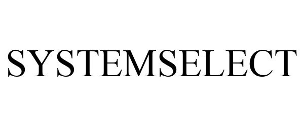 Trademark Logo SYSTEMSELECT