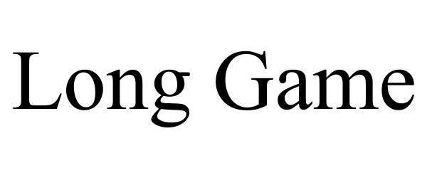 Trademark Logo LONG GAME