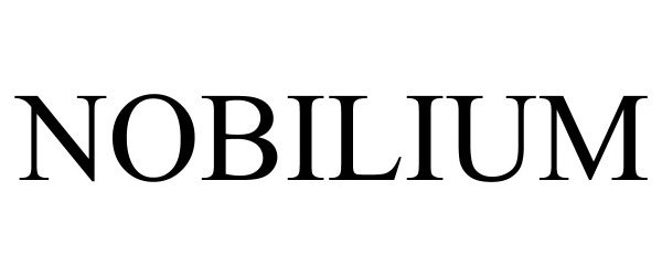 Trademark Logo NOBILIUM