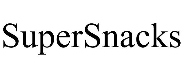 Trademark Logo SUPERSNACKS