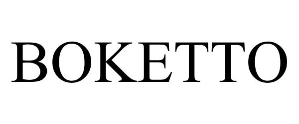  BOKETTO