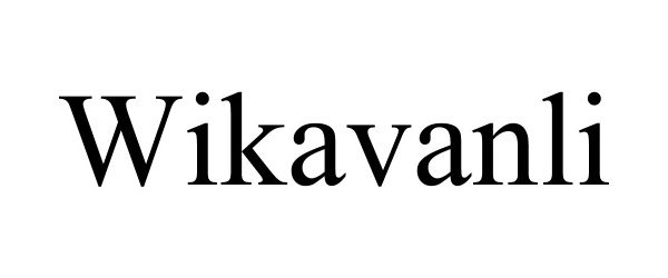Trademark Logo WIKAVANLI