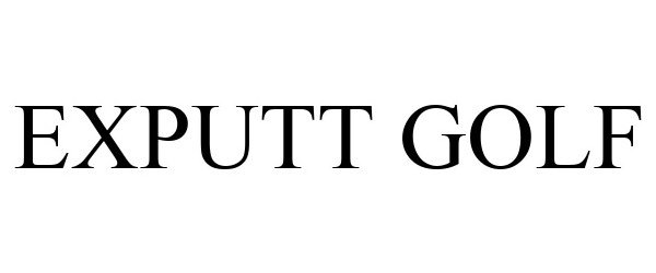 Trademark Logo EXPUTT GOLF
