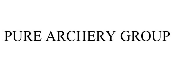  PURE ARCHERY GROUP