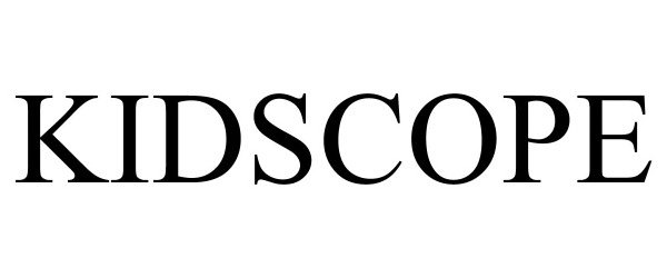 Trademark Logo KIDSCOPE