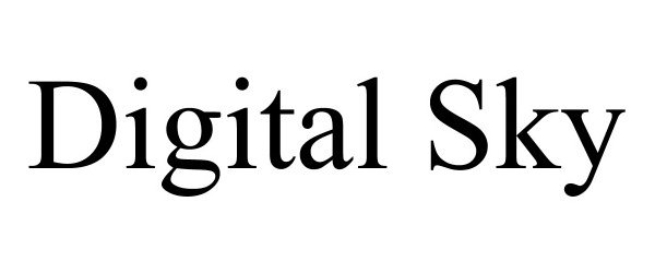 Trademark Logo DIGITAL SKY