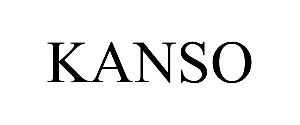 Trademark Logo KANSO