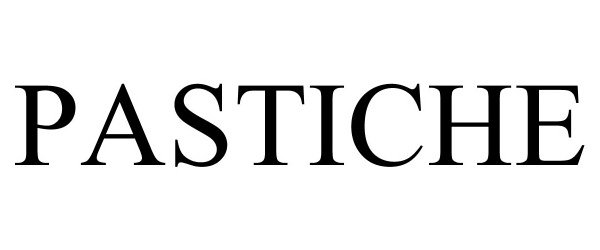 Trademark Logo PASTICHE