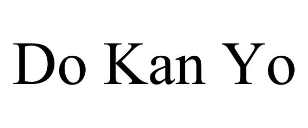  DO KAN YO