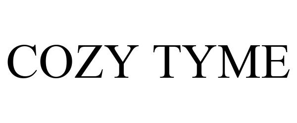 Trademark Logo COZY TYME