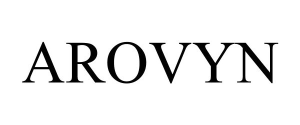 Trademark Logo AROVYN