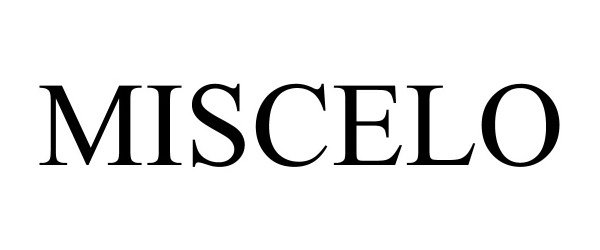 Trademark Logo MISCELO