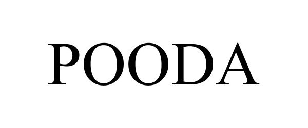 Trademark Logo POODA