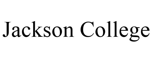 Trademark Logo JACKSON COLLEGE