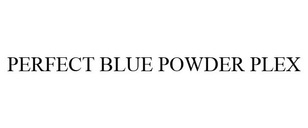  PERFECT BLUE POWDER PLEX