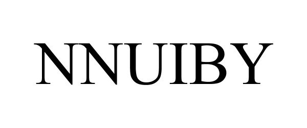 Trademark Logo NNUIBY