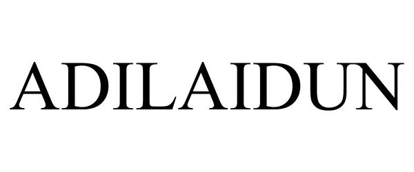 Trademark Logo ADILAIDUN