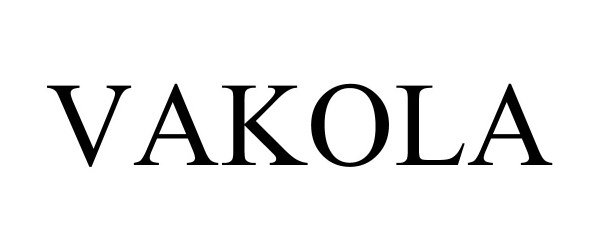 Trademark Logo VAKOLA