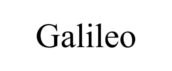 Trademark Logo GALILEO