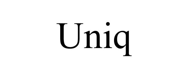 Trademark Logo UNIQ