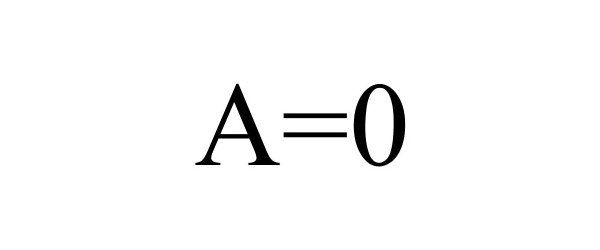  A=0