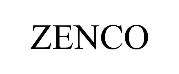 Trademark Logo ZENCO