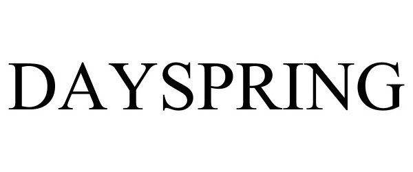 Trademark Logo DAYSPRING