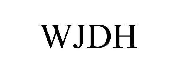 Trademark Logo WJDH