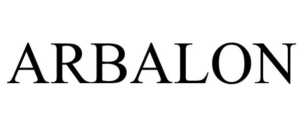 Trademark Logo ARBALON