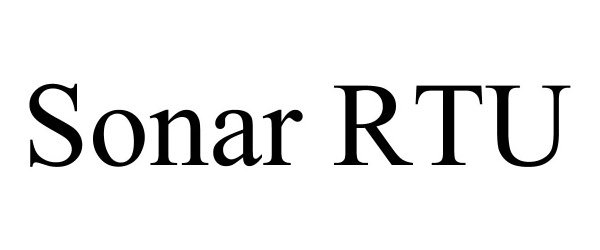 Trademark Logo SONAR RTU